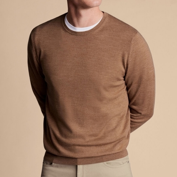 Charles Tyrwhitt100% Merino Wool Sweater